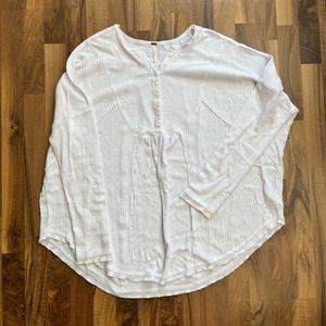 Free People thermal Henley